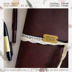 Vintage Frame, Journal Charm