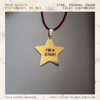 Star, Journal Charm
