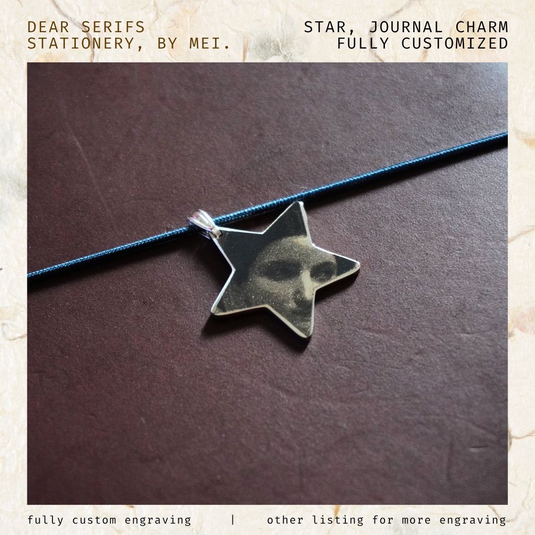 Star, Journal Charm