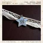 Star, Journal Charm