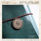 Rotating, Journal Charm