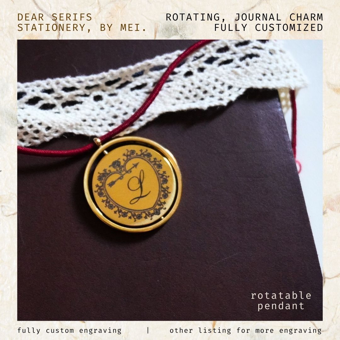 Rotating, Journal Charm