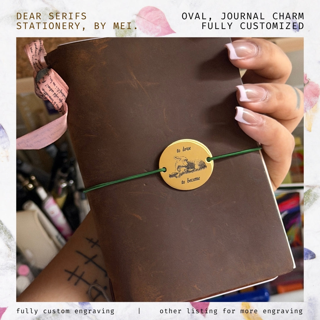 Oval, Connecting Charm