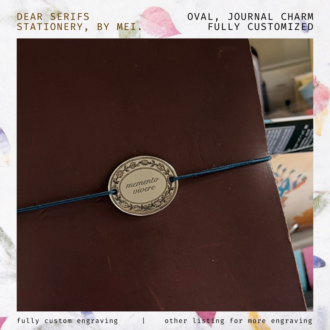 Oval, Connecting Charm