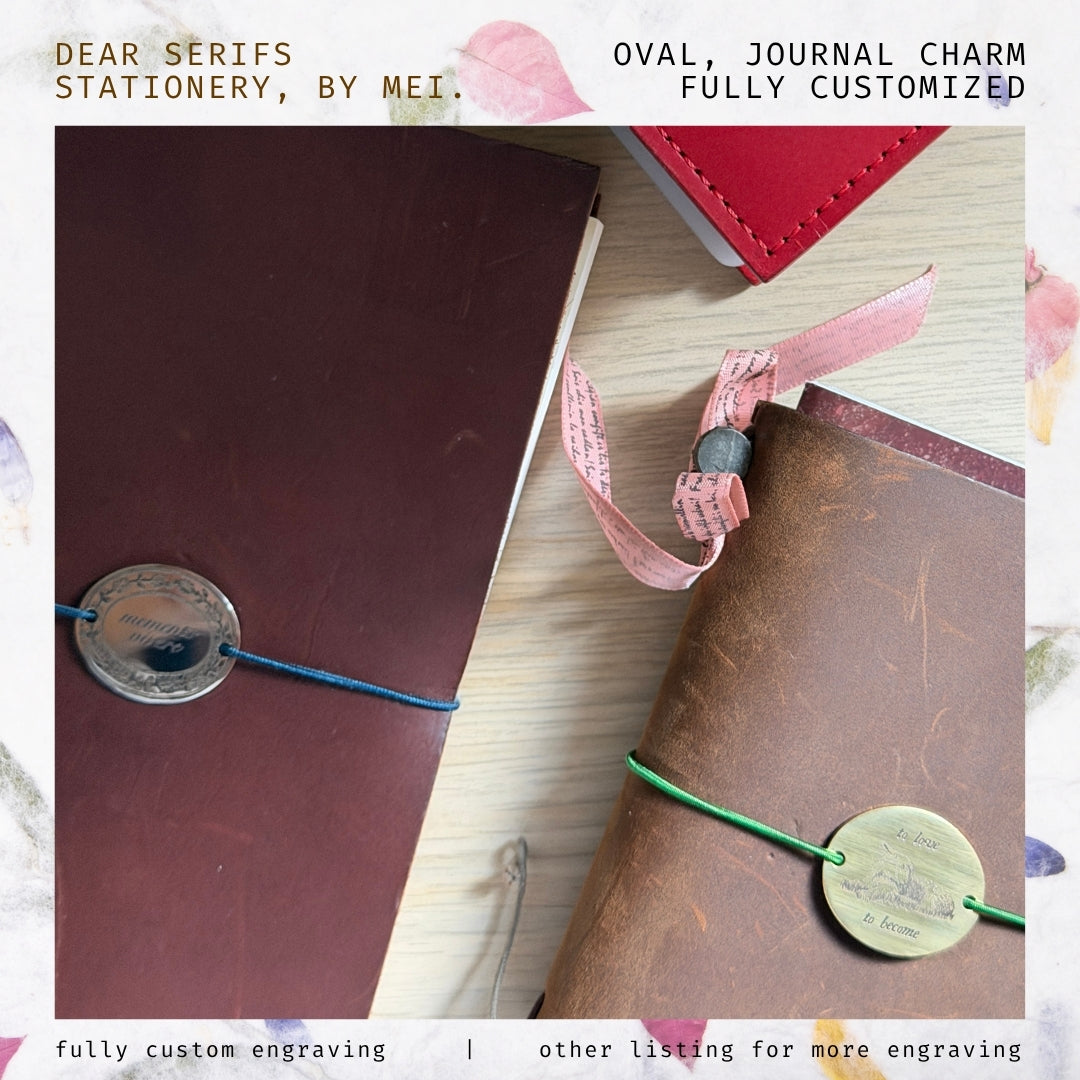 Oval, Connecting Charm