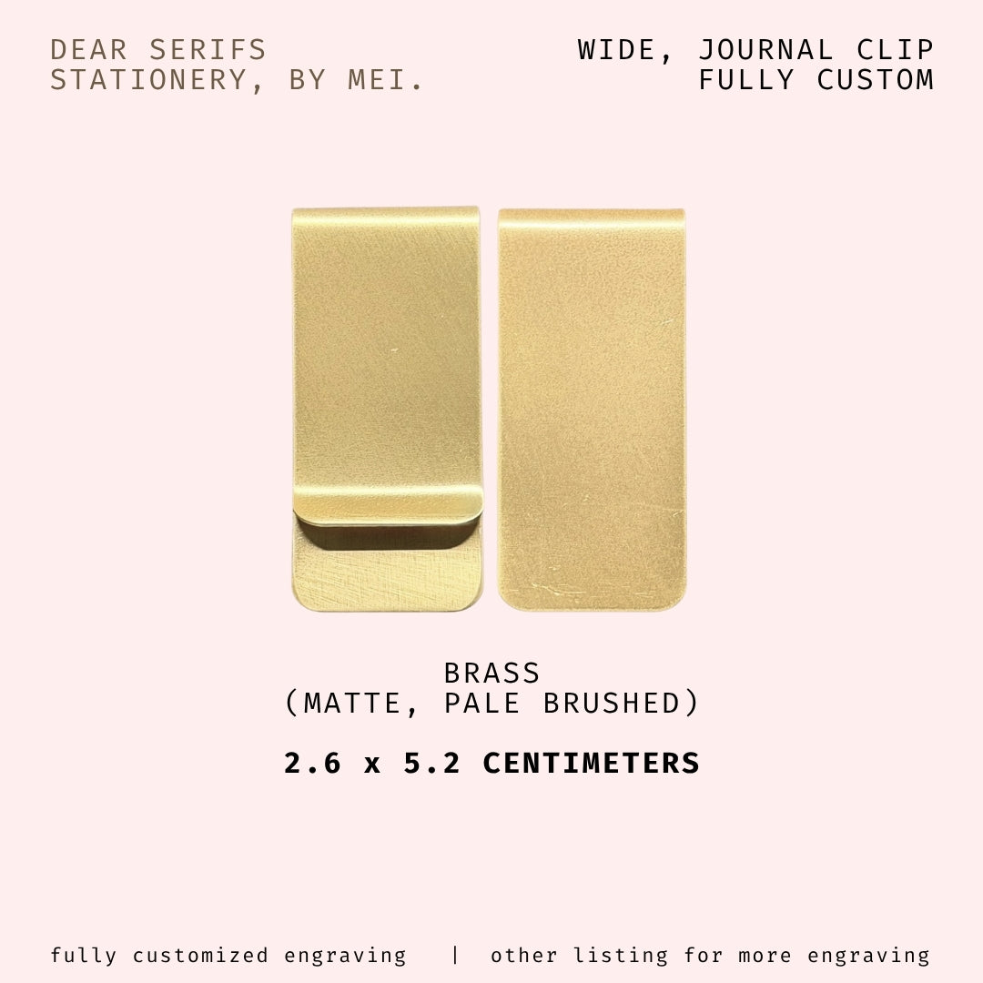 Wide, Journal Clips
