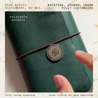 rotating journal charm